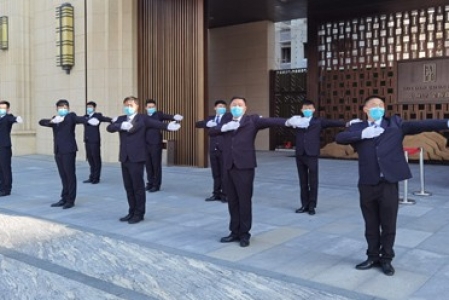 戎辉安保保安一样平常训练