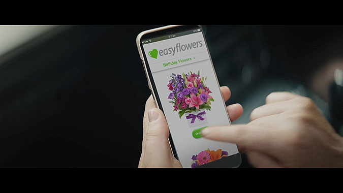 澳大利亚EasyFlowers线上花卉创意广告 容易遗忘